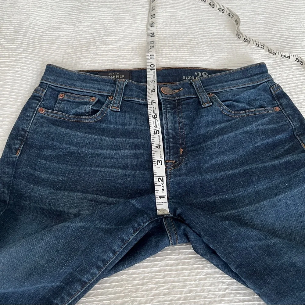 J.Crew Toothpick jeans skinny mid-rise 28